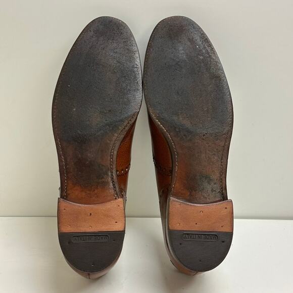 EXCELLENT Crockett & Jones x Polo Ralph Lauren Scotch Grain Cap Toe Bal 10 - Picture 2 of 13